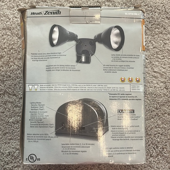 NIB Motion Security Light - Picture 2 of 4